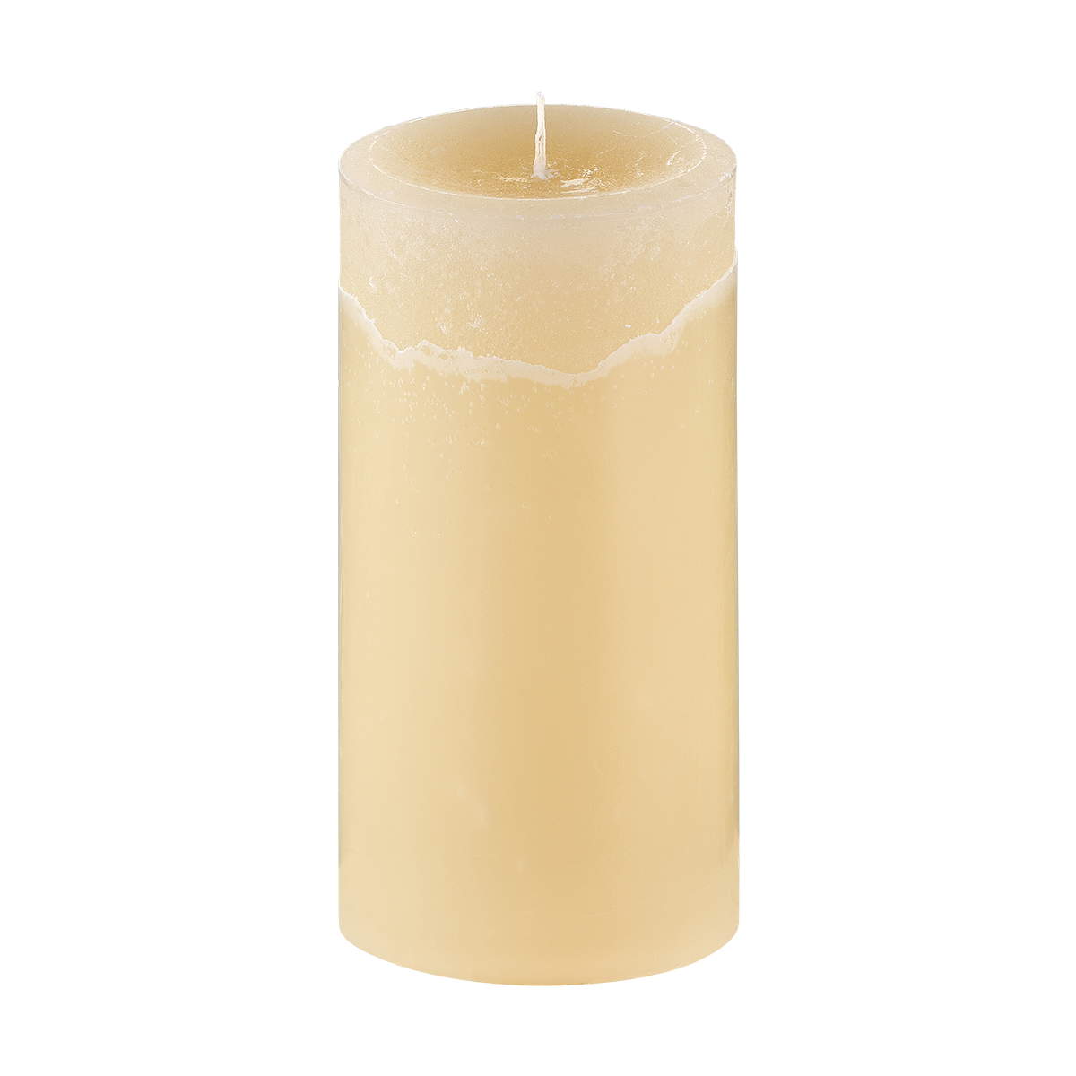 100% Recycled Wax Pillar Candle