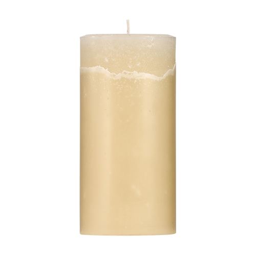 100% Recycled Wax Pillar Candle