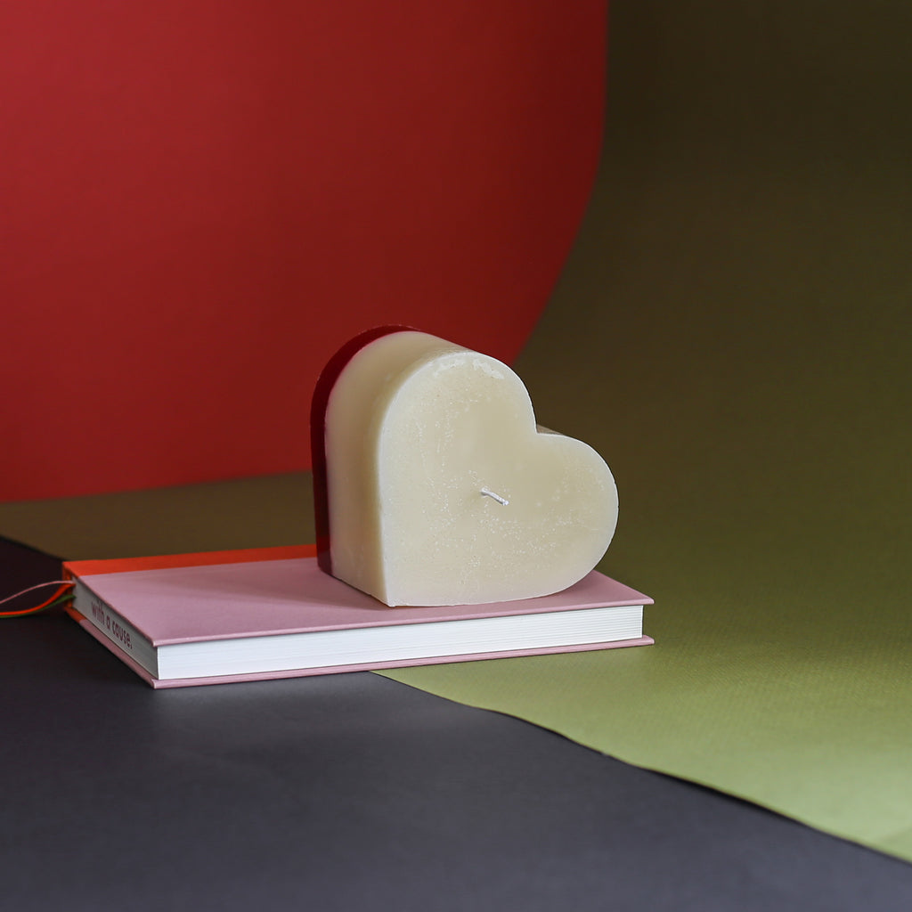 Oudh, Yuzu & Pacholi Heart Candle