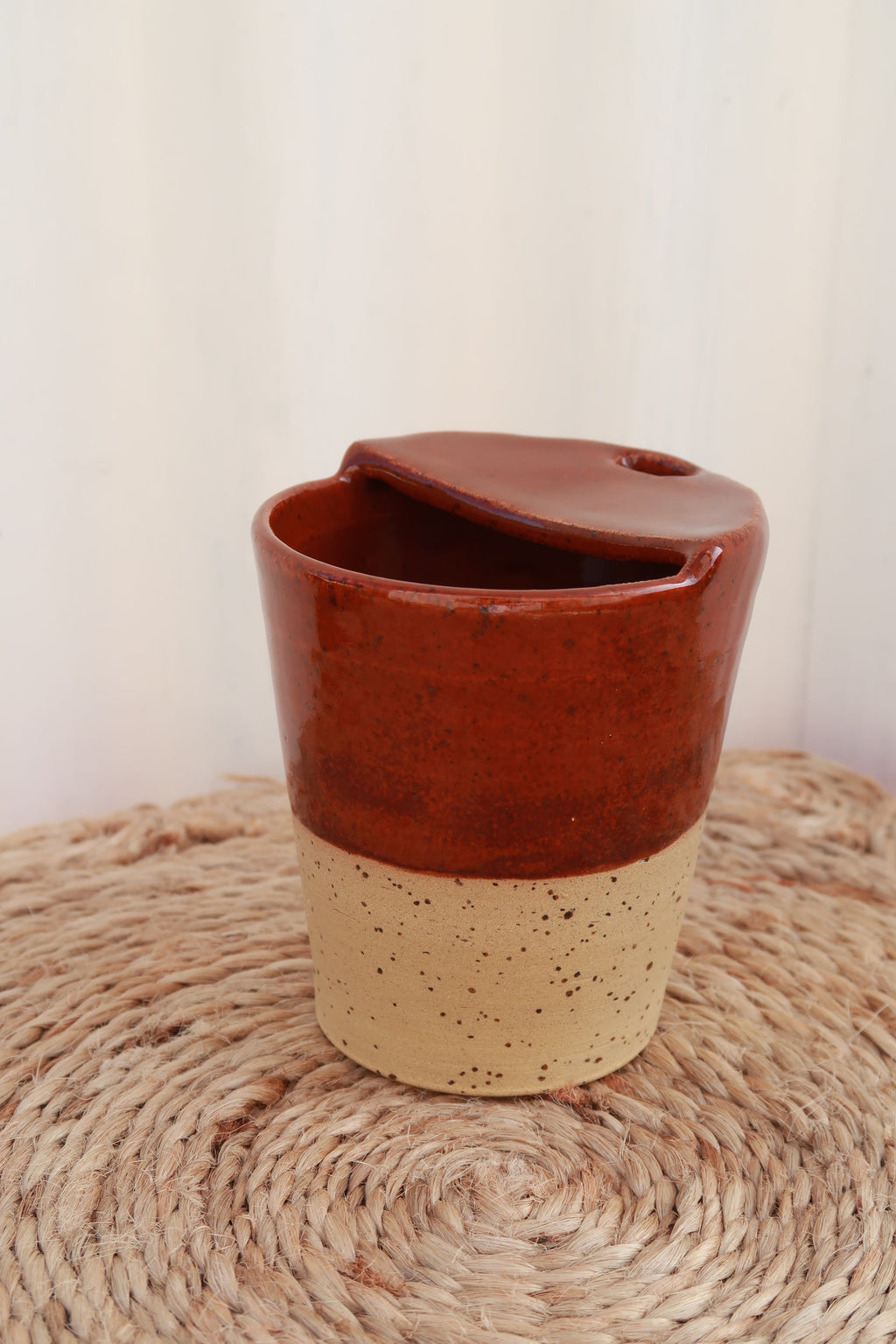 Handmade Ceramic Travel Mug