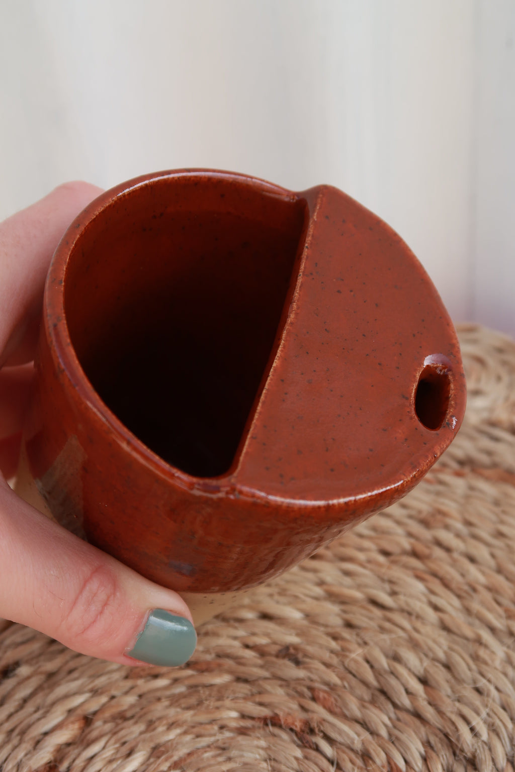 Handmade Ceramic Travel Mug
