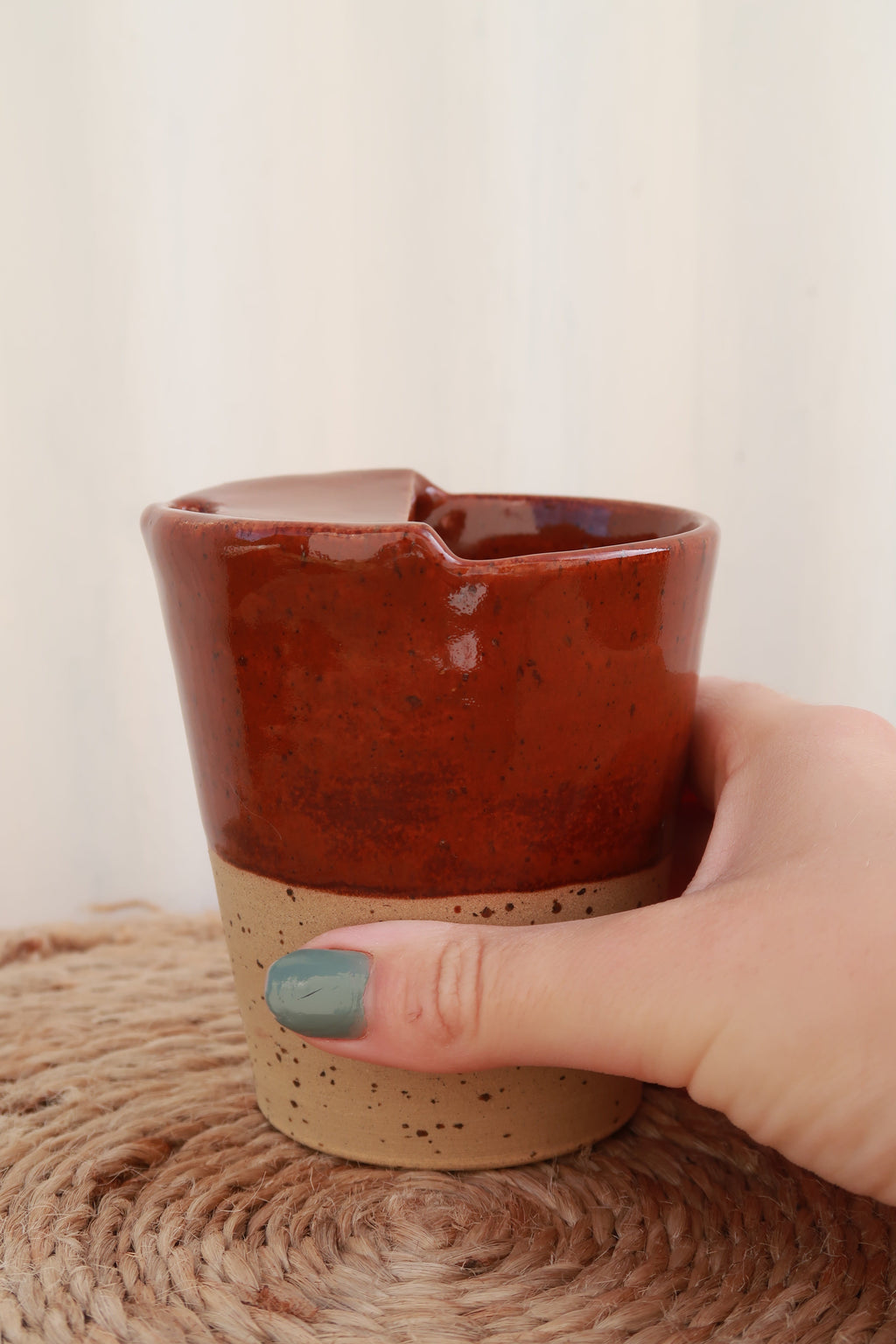 Handmade Ceramic Travel Mug