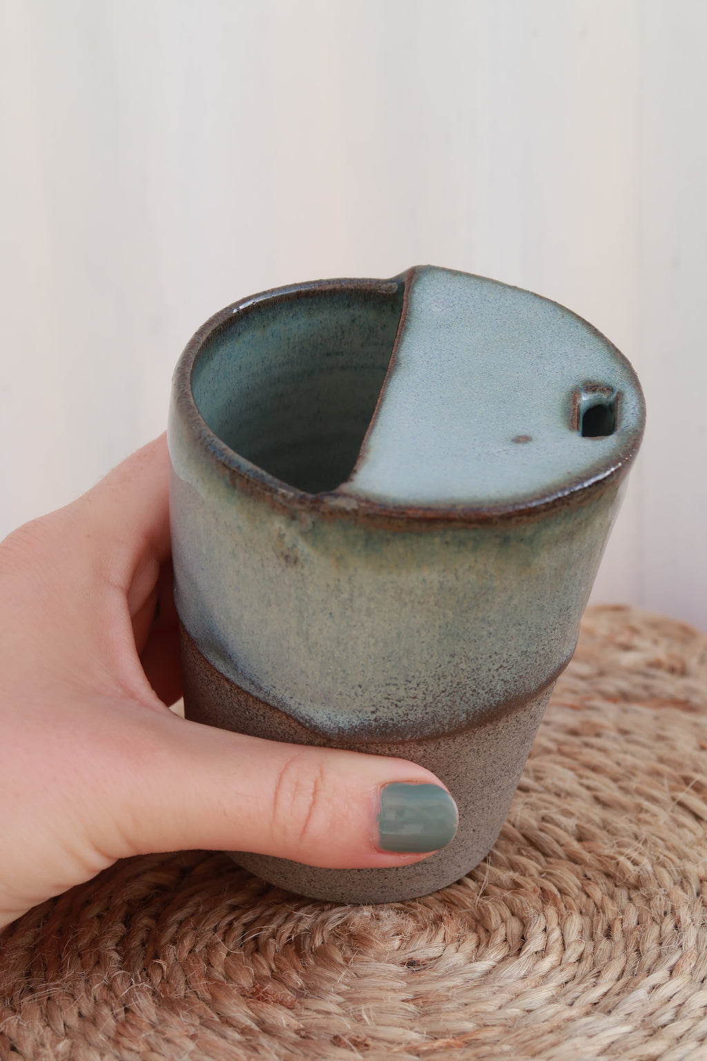 Handmade Ceramic Travel Mug