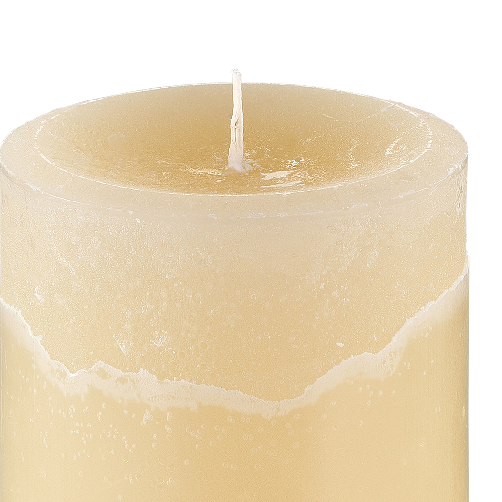 100% Recycled Wax Pillar Candle
