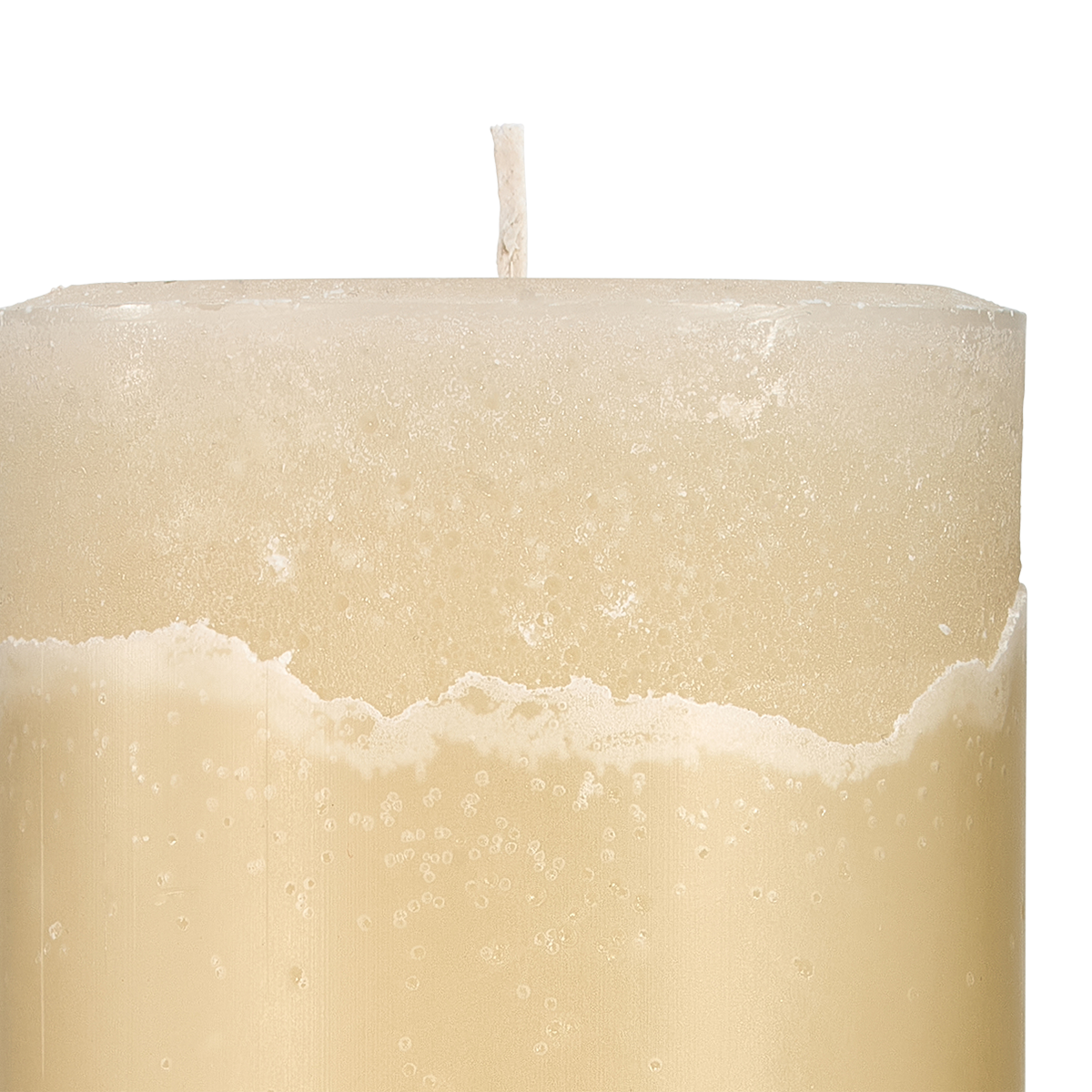 100% Recycled Wax Pillar Candle